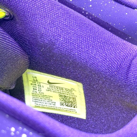Nike Mens Giannis Freak 7 Snow Pack Purple Shoes Sz 14 New Sneaker IH1938-500 main image 4